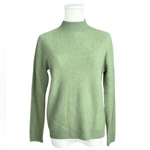 Unknown Cashmere Mock Neck Women's Sweater